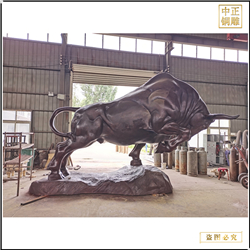 現(xiàn)貨銷售開(kāi)荒銅牛雕塑 