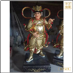 彩繪四大天王銅佛像鑄造廠(chǎng)