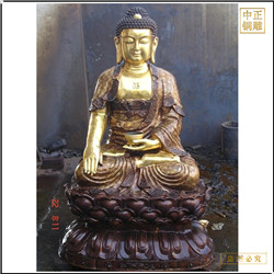 銷(xiāo)售寺廟釋迦摩尼佛祖銅像
